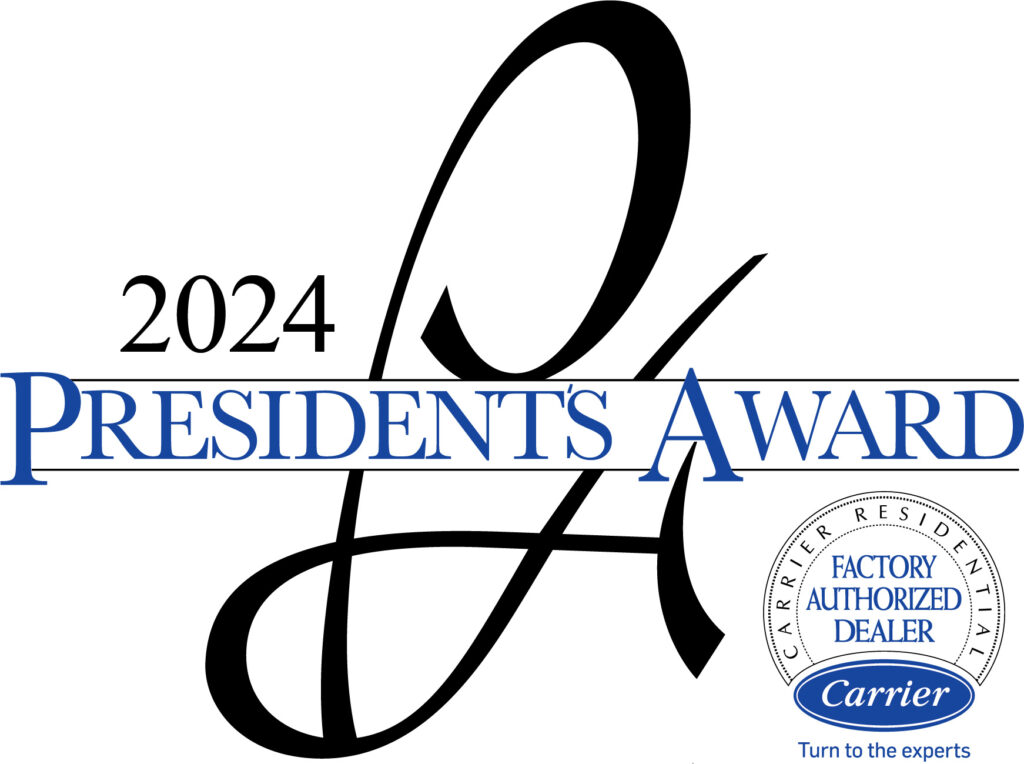 2024 President's Award quality a/c and heat